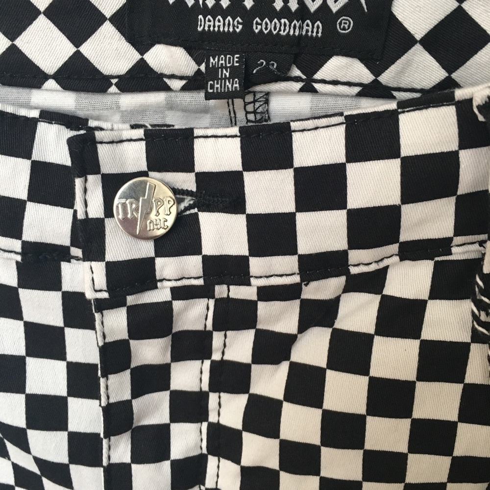 Plus size checkered Tripp NYC pants size 18 & 20 - Picture 5 of 8